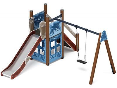 Детская игровая площадка Эхо гор-1