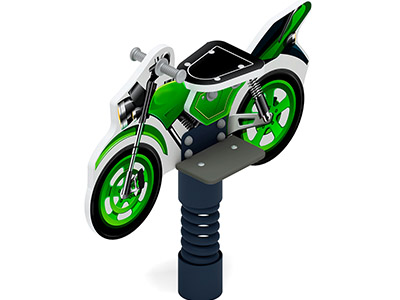 Качалка на пружине Байк 01