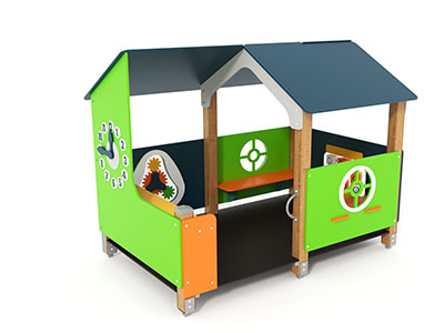 Игровой домик Хижина открытий 4