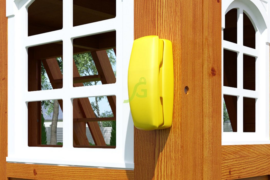 Детская деревянная площадка Клубный домик Макси Luxe - вид 3