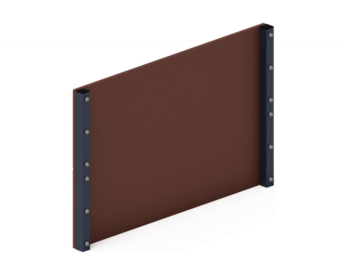 Барьер для собак Н=1000 мм каштановый 2 - вид 4