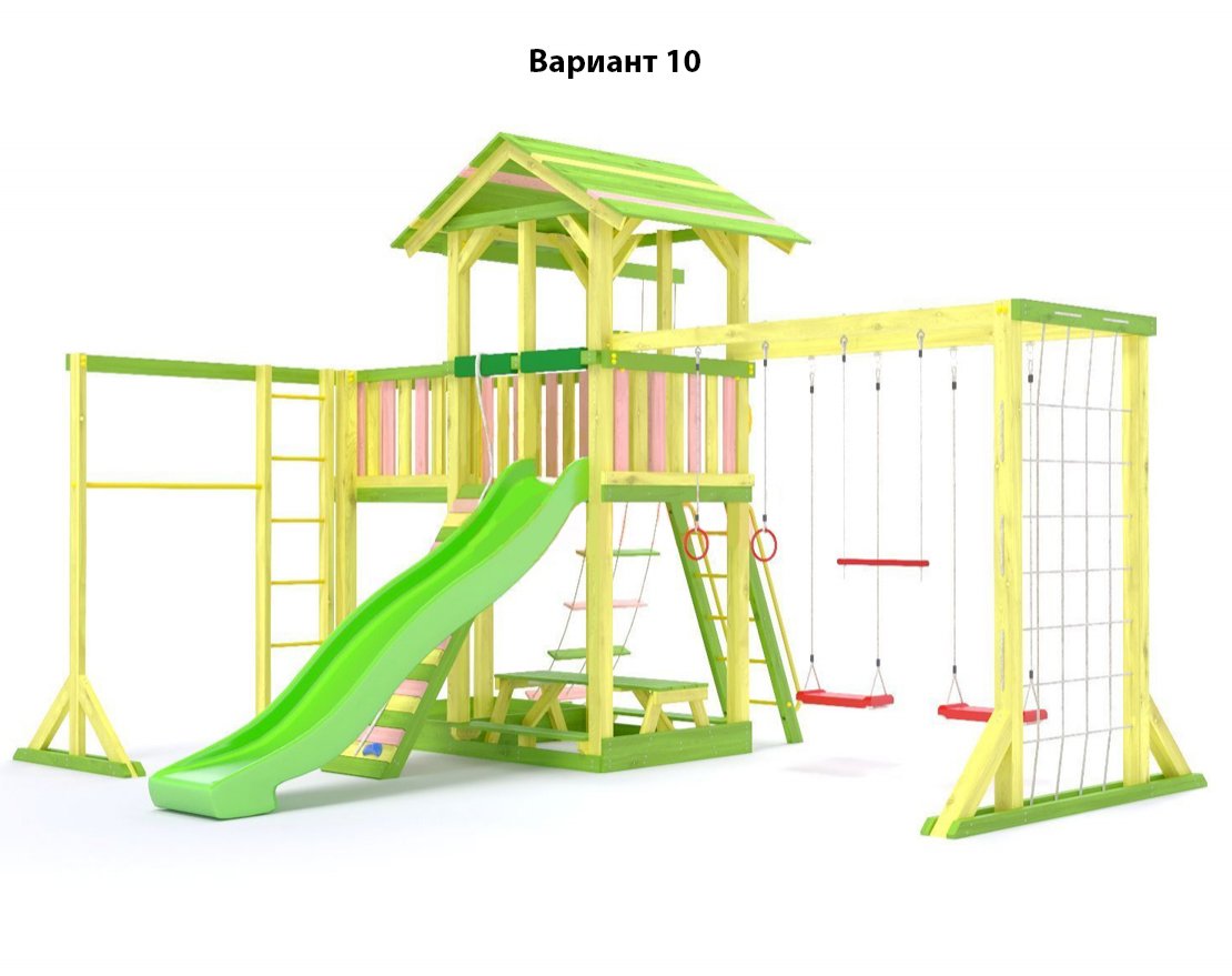 Детский игровой комплекс Яркие краски 1 - вид 3