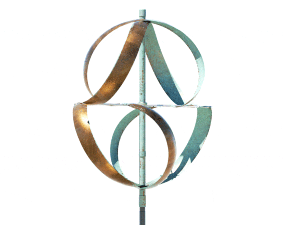 Медная скульптура Магеллан - вид 2